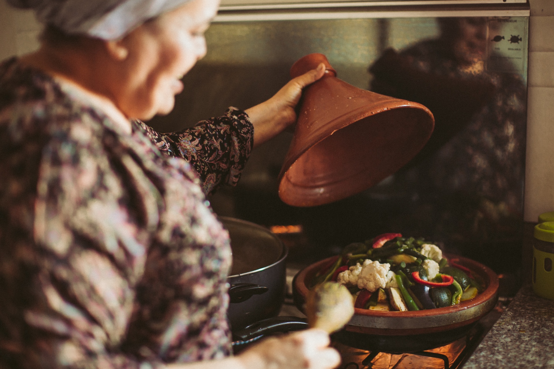 Marokkanische Tajine im Wave Gypsy Surf Camp Tamraght